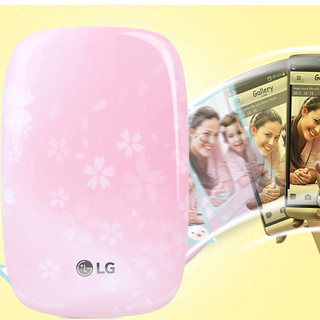 LG 乐金 PD269P 照片打印机 粉色