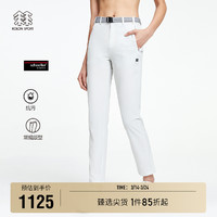 KOLON SPORT KOLONSPORT可隆梭织裤弹力下装防泼水长裤户外运动裤抗污裤女裤子