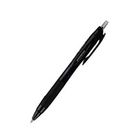 PLUS会员：uni 三菱铅笔 JETSTREAM系列 按动原子笔 0.7mm 黑杆黑芯 单支装