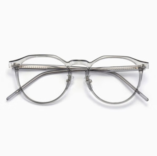 Erilles 透明绿质感金属插芯腿眼镜+ 161非球面镜片