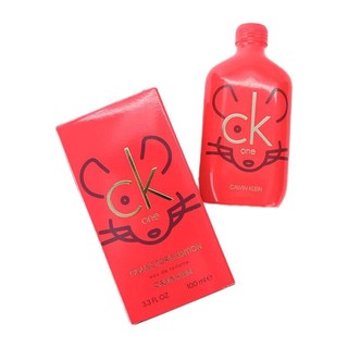 卡尔文·克莱 Calvin Klein CK ONE系列 卡雷优中性淡香水 EDT 鼠年红新款 100ml