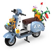 ZHEGAO 哲高 00325 花店小绵羊摩托车