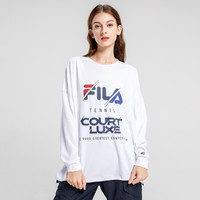 FILA 斐乐 大LOGO 女子运动T恤 A11W133201FWT