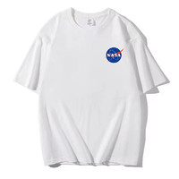 NASA WEEK官网联名款新品2023纯棉短袖t恤男女潮牌上衣情侣装T恤