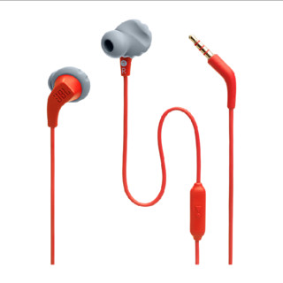 JBL 杰宝 ENDURRUN2 入耳式动圈有线耳机 红色 3.5mm
