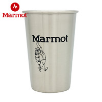 Marmot 土拨鼠 不锈钢防摔杯子敞口日常饮水口杯啤酒冷饮冰杯