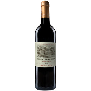 Chateau Saint Pierre 圣皮尔庄园 干红葡萄酒2010 750ml