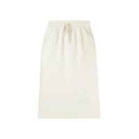 A21 女士高腰半身裙 R421237007 白卡其 S