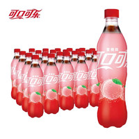 Fanta 芬达 可口可乐（Coca-Cola）蜜桃味可乐汽水 500ml*12瓶