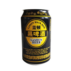 蓝顿 精酿黑啤啤酒 320ml*6罐装
