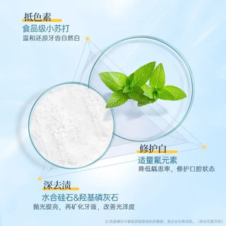 Namei 纳美 小苏打含氟牙膏 120g*4只