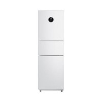Midea 美的 215升 三门冰箱 一级能效 风冷无霜 家用节能冰箱 中门变温智能冰箱BCD-215WTPZM(E)