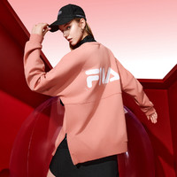 FILA 斐乐 FUSION系列简约百搭宽松卫衣男女同款针织套头衫