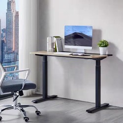 电动升降桌手感隐藏式电机工作桌站立式办公桌子家用简约书桌