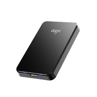 aigo 爱国者 HD809 2.5英寸Micro-B便携移动机械硬盘 1TB USB3.0 黑色