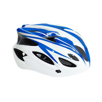 喜德盛山地车头盔一体成型吸震软垫可调节旋钮通用 蓝色