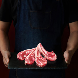 京觅 盐池滩羊羔羊法式小切羊排450g*3件+咔咔猪肉小酥肉800g
