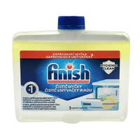 PLUS会员：finish 亮碟 洗碗机专用机体清洗剂 250ml*2瓶 柠檬味