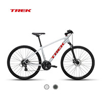 崔克（TREK）城市自行车 DS 1 轻便内走线碟刹通勤健身多功能自行车 水银色 门店提取 轮径 700C/尺码 XL 16速