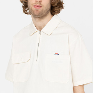 Dickies 帝客 男士短袖衬衫 DK011824 POP TRADING COMPANY联名款 本白色 XXL