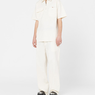 Dickies 帝客 男士短袖衬衫 DK011824 POP TRADING COMPANY联名款 本白色 XXL