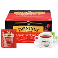 TWININGS 川宁 红茶英式早餐红茶 波兰进口其他红茶50袋*2g 独立袋茶叶冷泡茶