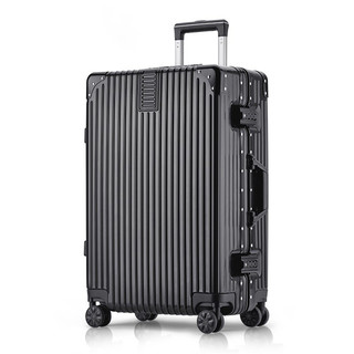 铝框行李箱男生万向轮耐用商务26英寸大容量女旅行箱学生密码皮箱