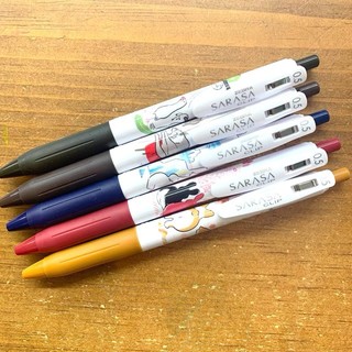 现货日本ZEBRA斑马Sarasa限定JJ15动物学生可爱彩色按动中性笔0.5