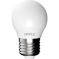 OPPLE 欧普照明 欧普led灯泡节能灯泡e14e27螺口3W瓦球泡灯超亮-百亿家用智能感应