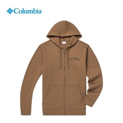 Columbia 哥伦比亚 户外男士舒适休闲长袖开衫连帽卫衣外套AM2430