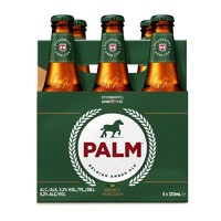 PALM 布马 SWINKELS FAMILY BREWERSPALM琥珀啤酒 比利时原装 Swinkels 顶部发酵 330ml*6瓶 小包装 6瓶装