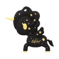 tokidoki 淘奇多奇 繁星黑金独角兽 手办 10.5cm