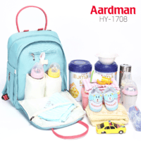 aardman 阿德曼妈咪包双肩大容量2022新款防水妈妈包母婴外出轻便手提背包