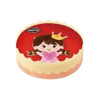 PLUS会员：哈根达斯 小公主生日蛋糕电子兑换券 700克