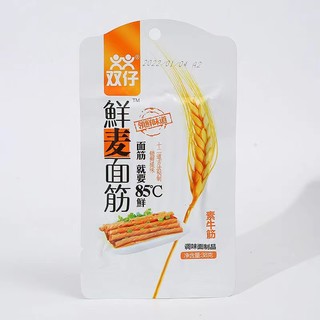 双仔鲜麦面筋85℃牛筋辣条8090回忆湖南牛板筋儿时小时候儿时味道