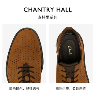 Clarks 其乐 男士休闲鞋 深棕褐色 42