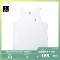 RUSSELL ATHLETIC男装春夏R标图案刺绣简约潮流背心2057LXI