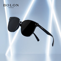 BOLON 暴龙 眼镜女猫眼太阳镜杨幂同款偏光墨镜潮BL3082 C10