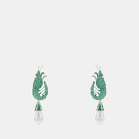 SHRIMPS 绿色龙虾耳环