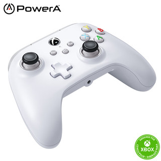 PowerA xbox游戏有线手柄 白色