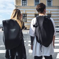 côte&ciel Cote&Ciel 双肩包防水书包潮流男女旅行背包2019新款Isar 环保纤维 黑色