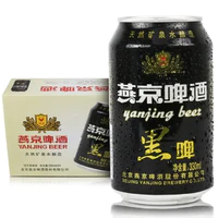 YANJING BEER 燕京啤酒 黑啤 330ml*24听