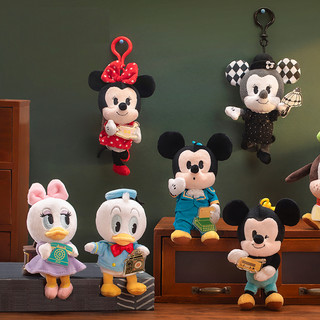 POP MART 泡泡玛特 Disney米奇家族复古时代系列 毛绒挂件 盲盒
