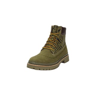 Timberland 添柏岚 CLOT联名系列 男士短筒靴 A66JK 军绿色 43