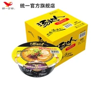 Uni-President统一 汤达人 方便面 早餐面 速食面泡面 多口味 碗面 12碗 整箱 酸酸辣辣豚骨味 135g*12碗
