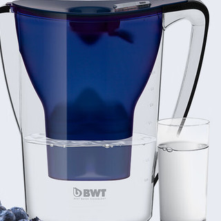 BWT 倍世 缤镁系列 滤水壶 蓝色 一壶八芯