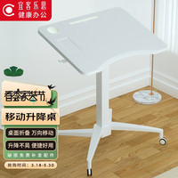 ECOLUS 宜客乐思 LT806WT 电脑升降桌 白色