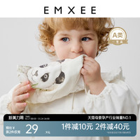 EMXEE 嫚熙 口水巾 新生婴儿竹棉围嘴儿童毛巾宝宝手帕洗脸方巾