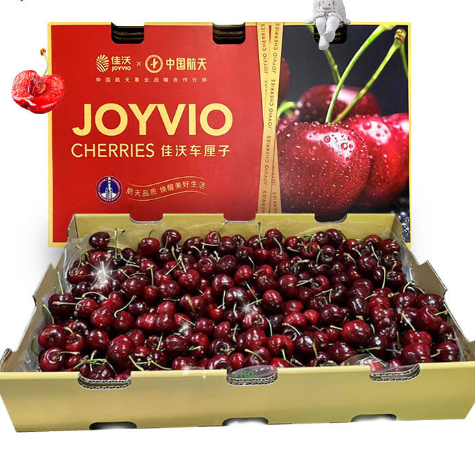 JOYVIO 佳沃 车厘子 J级 单果26-28mm 5kg 礼盒装