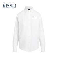 Ralph Lauren/拉夫劳伦女装 23年春宽松版型亚麻衬衫RL24338